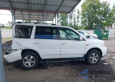 2006 Honda Pilot Ex-L from USA, damaged, VIN 2HKYF18606H522896